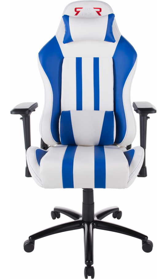Геймерское кресло GT Racer X-2608 White/Blue
